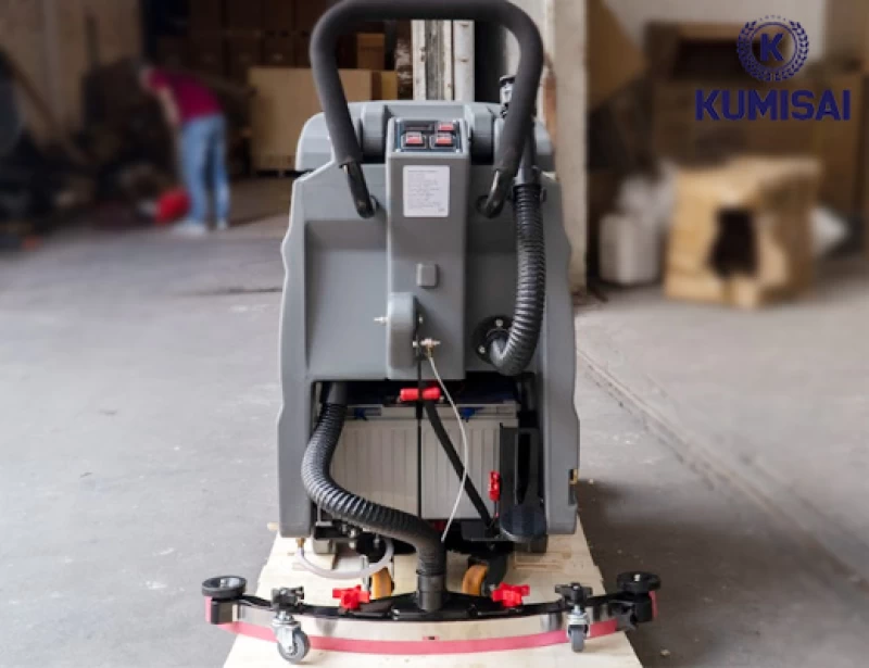 Máy chà sàn liên hợp đẩy tay Kumisai KMS 58 - Ảnh 8
