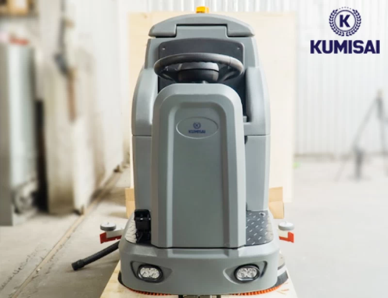 Máy chà sàn nhà xưởng ngồi lái Kumisai KMS 138 - Ảnh 1