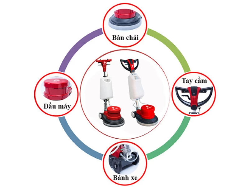 Máy Chà Sàn Palada PD005 - Ảnh 4