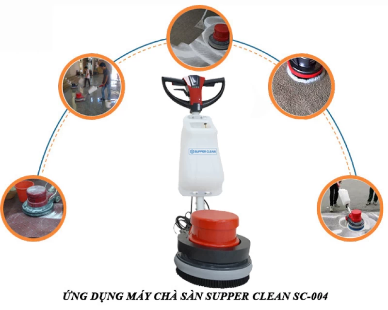 Máy Chà Sàn Tạ Supper Clean SC004 - Ảnh 1