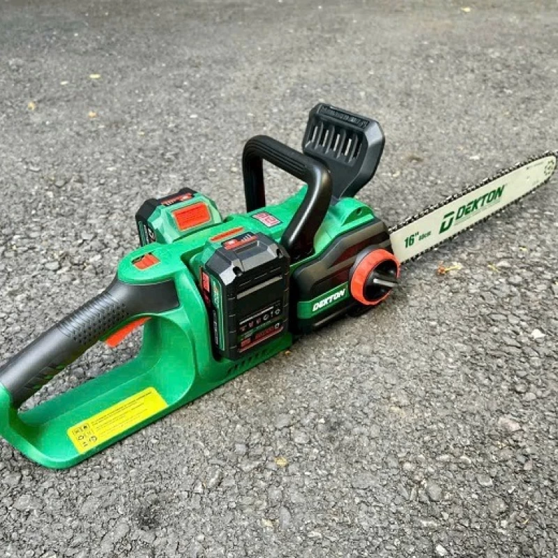 Máy cưa xích dùng pin 42V Dekton M21x2-cx16bl ( chưa có pin và sạc) - Ảnh 1