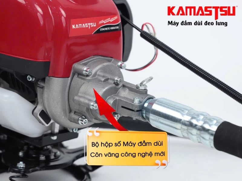 Máy Đầm Dùi Đeo Lưng Kamastsu HBD350 - Ảnh 1