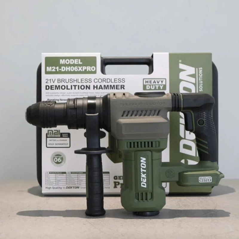 Máy đục bê tông pin dekton m21-dh06pro - Ảnh 1