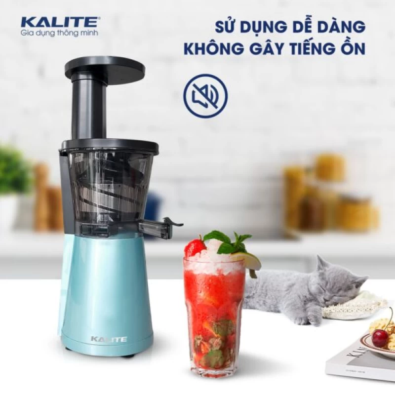 Máy ép chậm KALITE KL-530 nhỏ gọn, kiệt bã, êm ái - Ảnh 10