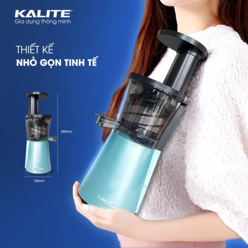 Máy ép chậm KALITE KL-530 nhỏ gọn, kiệt bã, êm ái - Ảnh 4