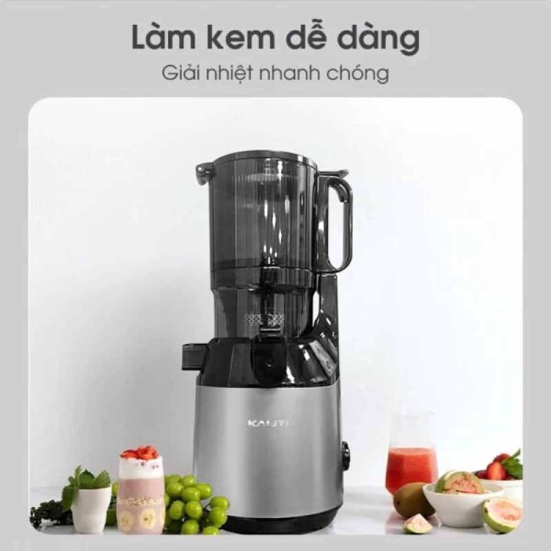 Máy ép chậm KALITE KSJ868 động cơ DC siêu khỏe ép kiệt bã - Ảnh 2