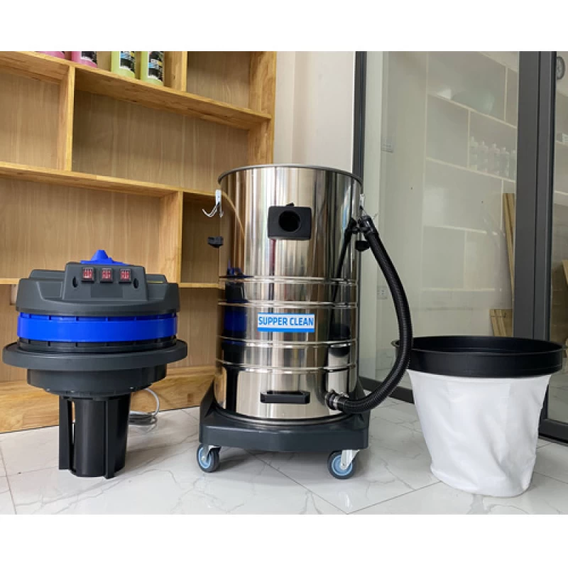 Máy Hút Bụi Nước Công Nghiệp Supper Clean AS80 - Ảnh 2