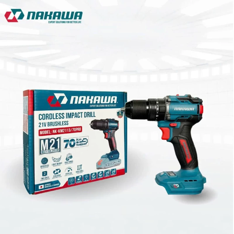 Máy khoan pin 3 chức năng NAKAWA NK-KM2113/70PRO - Ảnh 5