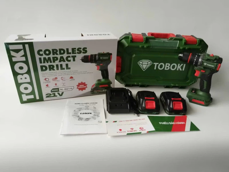 Máy Khoan Pin Toboki 21V TK-ID2110 - Ảnh 3