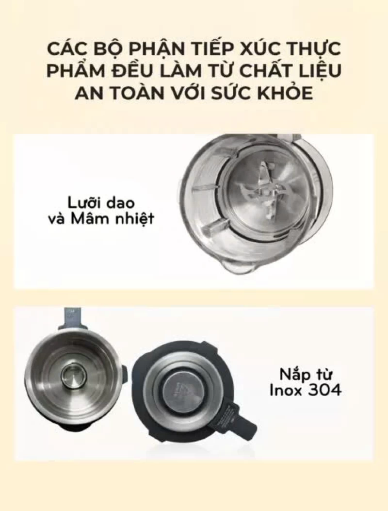 Máy làm sữa hạt UNIE V9S PRO dung tích 1,75L, xay nấu siêu êm, vệ sinh khử khuẩn tự động - Ảnh 1