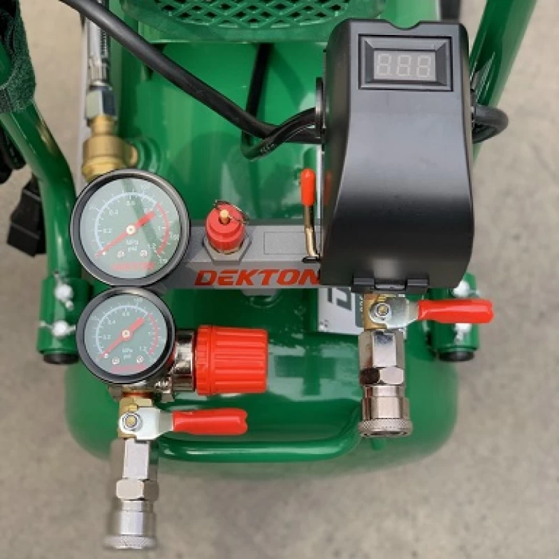 Máy nén khí dekton không dầu 3930 plus 2hp 30 lít - Ảnh 2