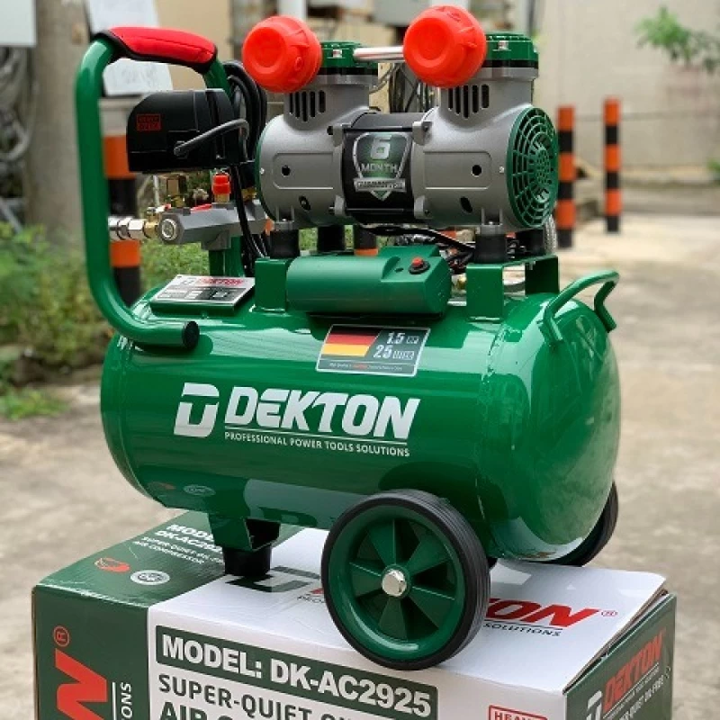 Máy Nén Khí Không Dầu Dekton DK-AC2925 - Ảnh 1