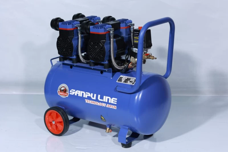Máy Nén Khí Không Dầu Sanpu Line 1280W-50L - Ảnh 1