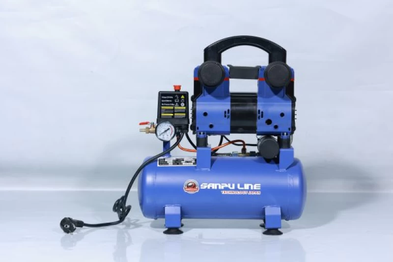 Máy Nén Khí Không Dầu Sanpu Line 1280W-9L - Ảnh 3