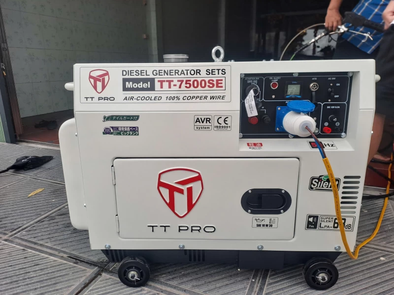 Máy Phát Điện 6Kw Chạy Dầu TTPRO TT-7500SE - Ảnh 11