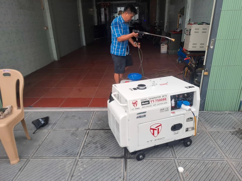 Máy Phát Điện 6Kw Chạy Dầu TTPRO TT-7500SE - Ảnh 5
