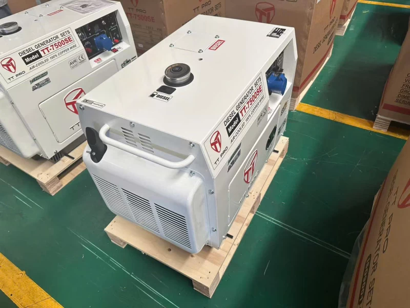 Máy Phát Điện 6Kw Chạy Dầu TTPRO TT-7500SE - Ảnh 1