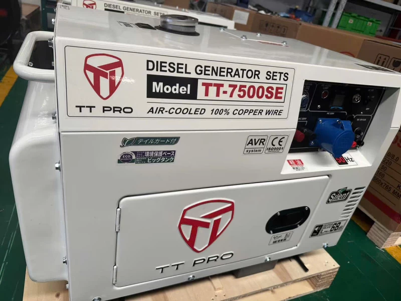 Máy Phát Điện 6Kw Chạy Dầu TTPRO TT-7500SE - Ảnh 2