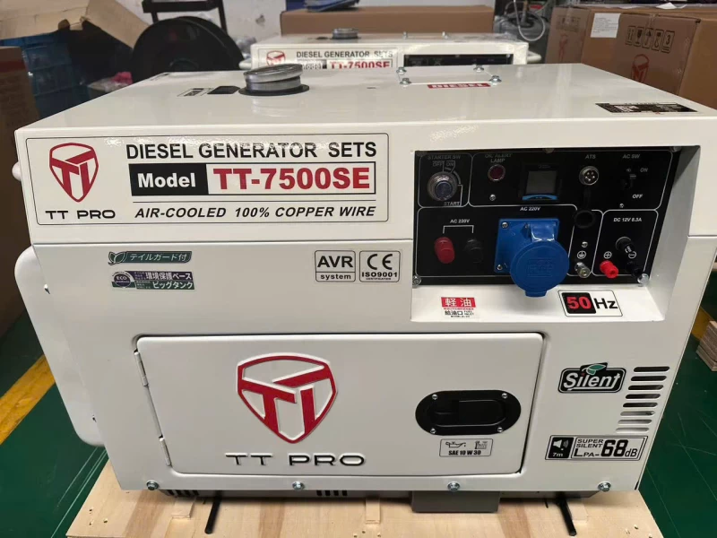 Máy Phát Điện 6Kw Chạy Dầu TTPRO TT-7500SE - Ảnh 4