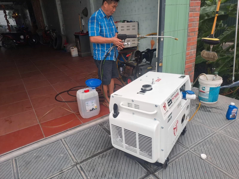 Máy Phát Điện 6Kw Chạy Dầu TTPRO TT-7500SE - Ảnh 7