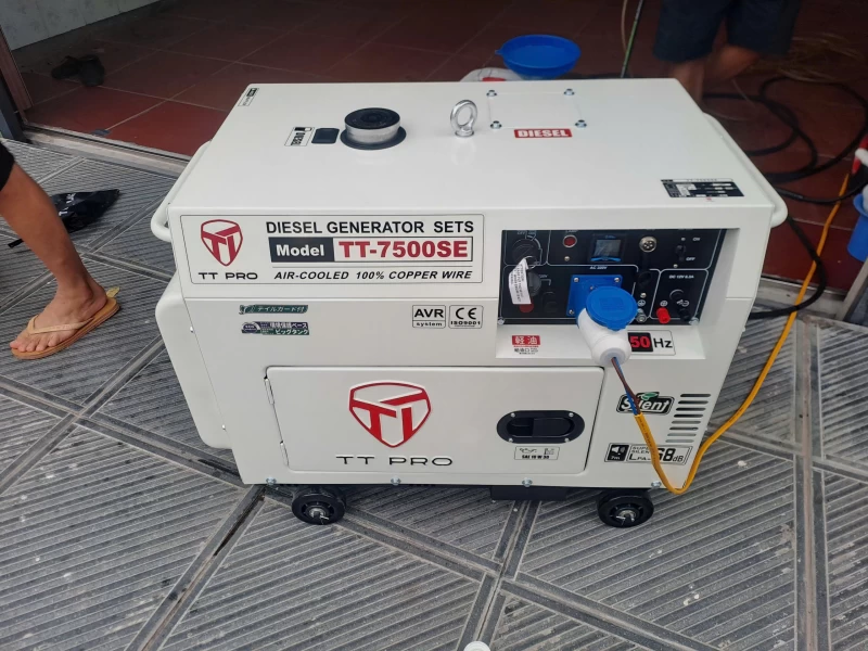 Máy Phát Điện 6Kw Chạy Dầu TTPRO TT-7500SE - Ảnh 10