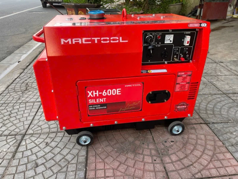 Máy Phát Điện Chạy Dầu 5Kw Mactool XH-600E - Ảnh 5