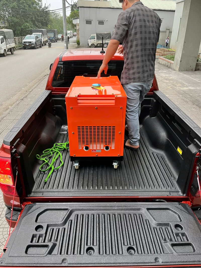 Máy Phát Điện Chạy Dầu 7Kw Mitsuyama TL-9000 - Thumbnail 3