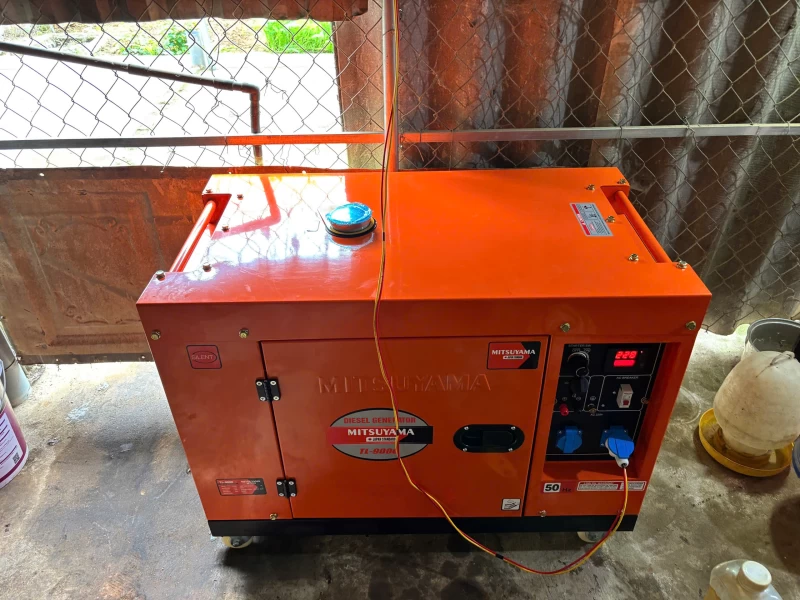 Máy Phát Điện Chạy Dầu 7Kw Mitsuyama TL-9000 - Thumbnail 1