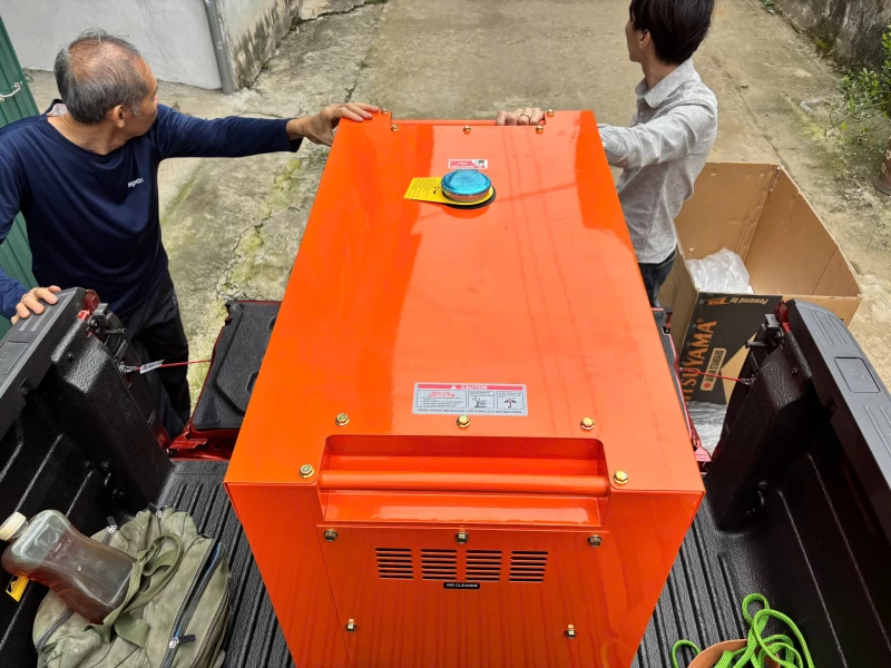 Máy Phát Điện Chạy Dầu 7Kw Mitsuyama TL-9000 - Thumbnail 9