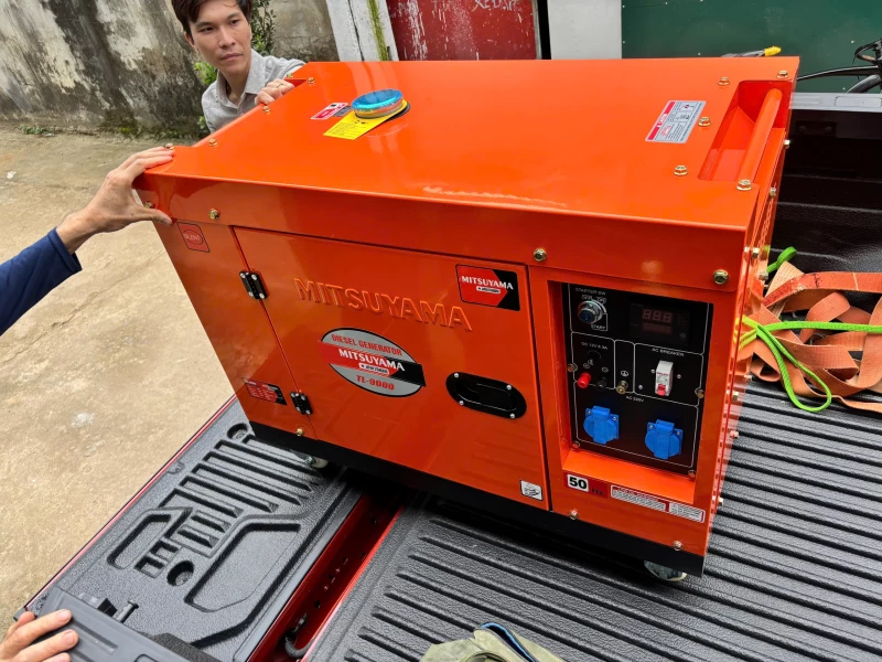 Máy Phát Điện Chạy Dầu 7Kw Mitsuyama TL-9000 - Thumbnail 7