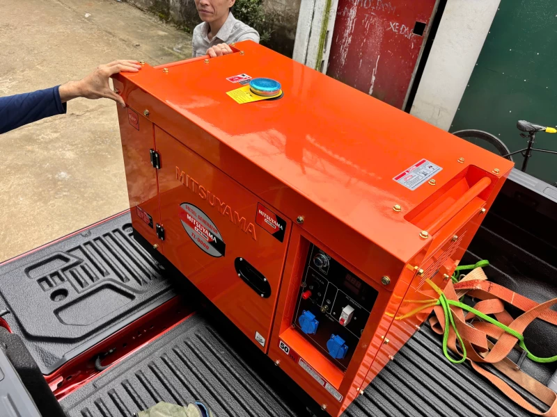 Máy Phát Điện Chạy Dầu 7Kw Mitsuyama TL-9000 - Thumbnail 8