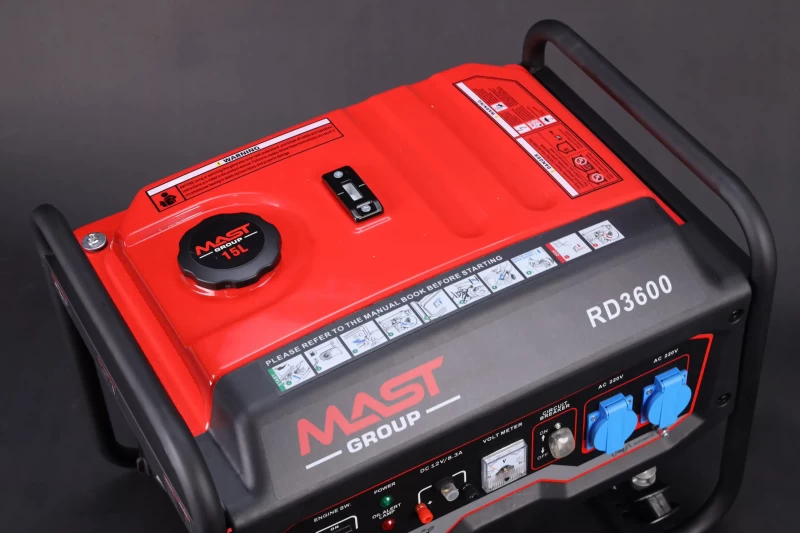 Máy Phát Điện Chạy Xăng 3KW Mast RD3600 - Thumbnail 4