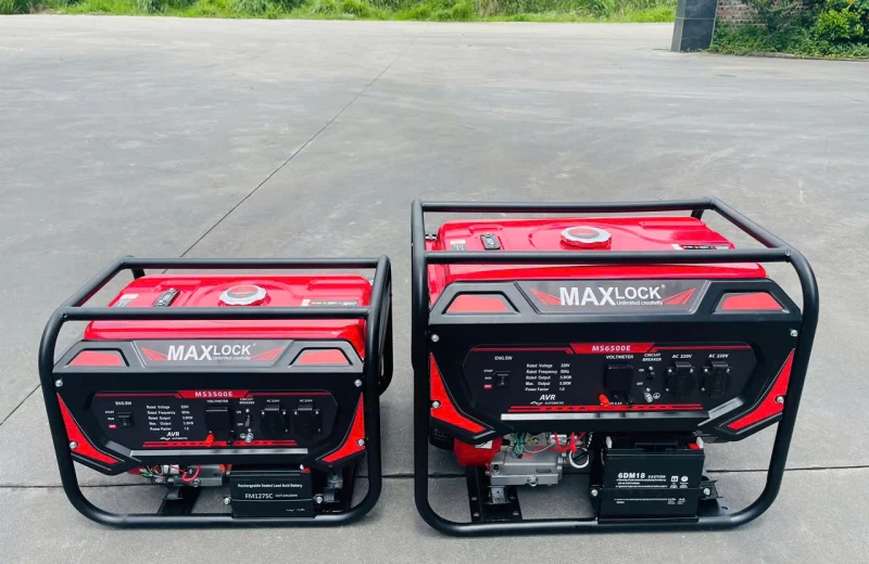 Máy Phát Điện Chạy Xăng 5Kw Maxlock MS6500E Đề - Ảnh 2