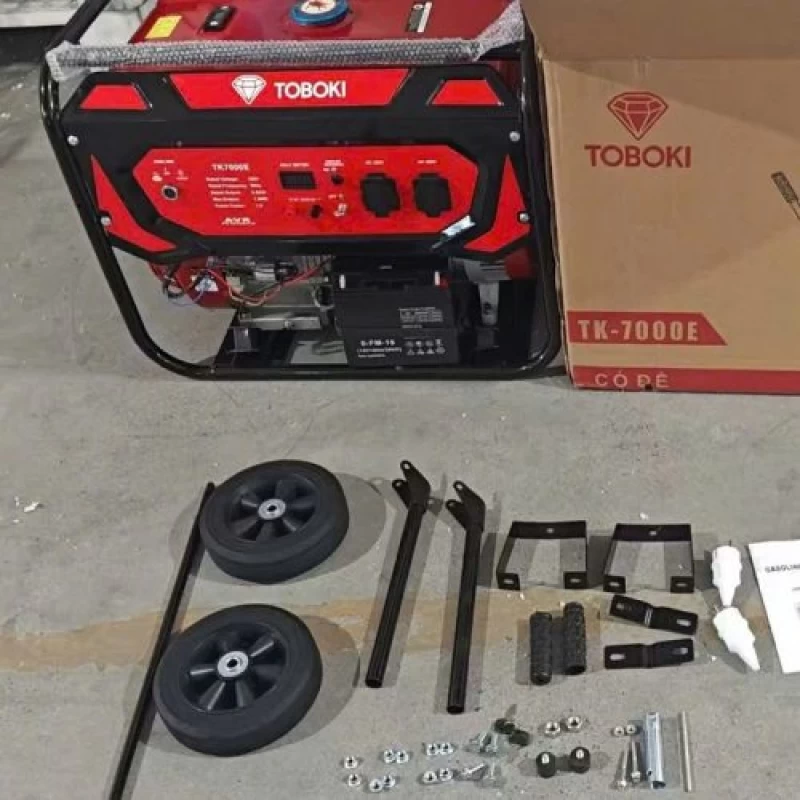 Máy Phát Điện Chạy Xăng 7Kw Toboki TK7000E Đề - Ảnh 1