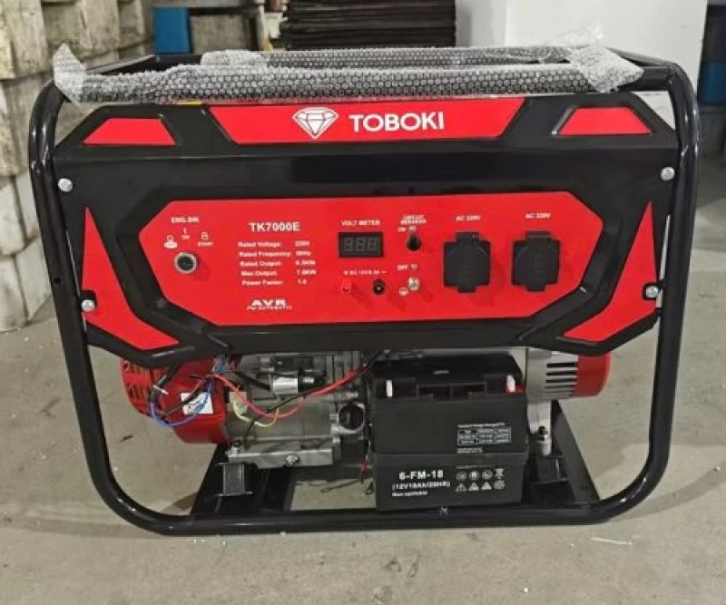 Máy Phát Điện Chạy Xăng 7Kw Toboki TK7000E Đề - Ảnh 3