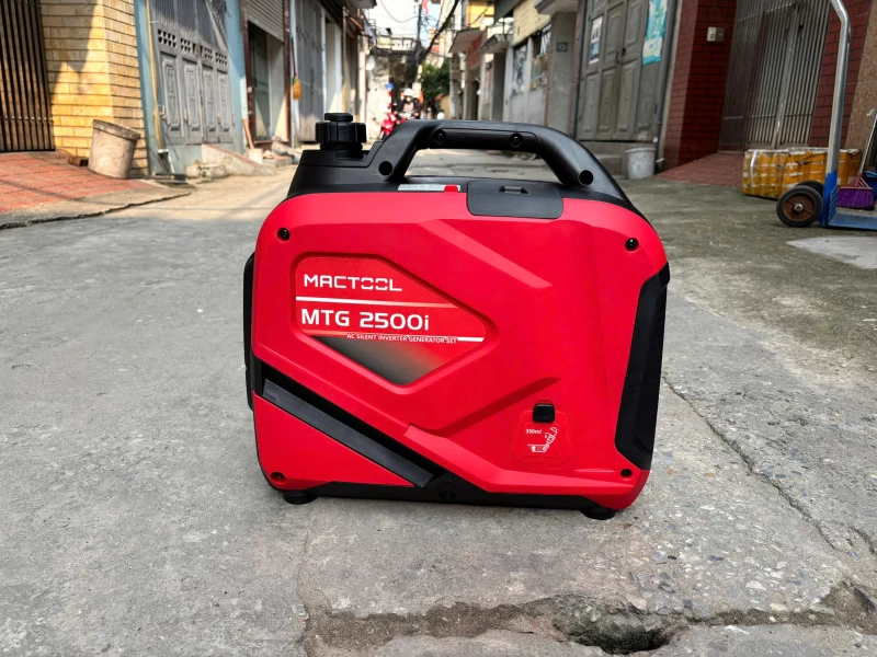 Máy Phát Điện Chạy Xăng Inverter 2Kw Mactool MTG-2500i Siêu Cách Âm - Ảnh 3