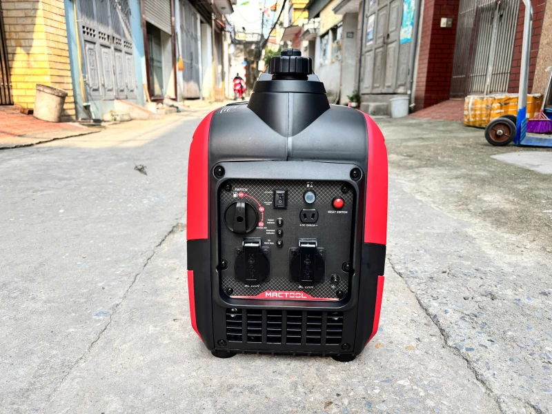 Máy Phát Điện Chạy Xăng Inverter 2Kw Mactool MTG-2500i Siêu Cách Âm - Ảnh 2