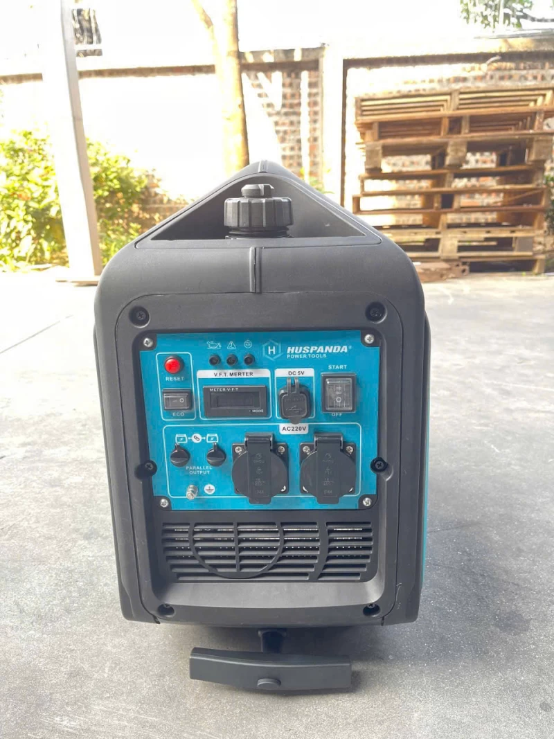 Máy Phát Điện Chạy Xăng Inverter 3.5KW Huspanda H4300EI Đề - Ảnh 1