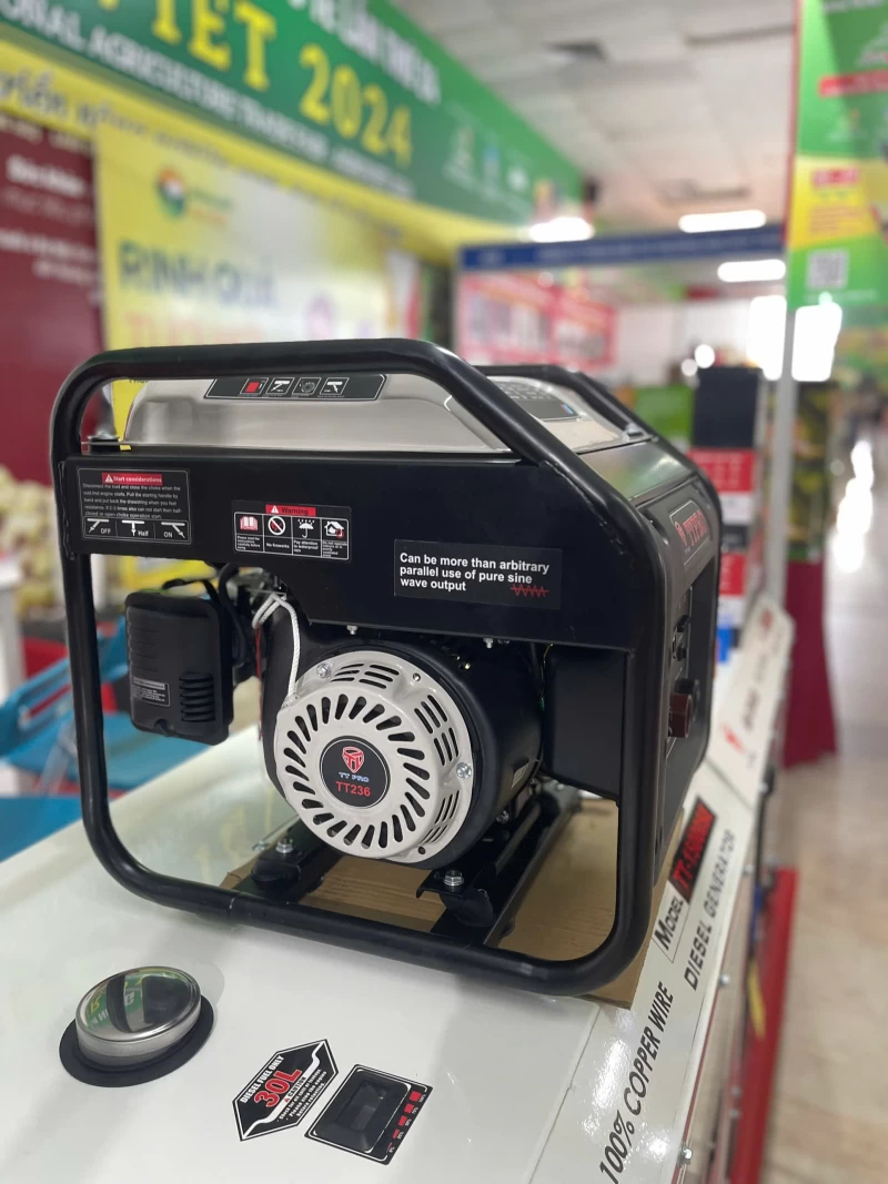 Máy Phát Hàn 230A Chạy Xăng 2.5Kw TTPRO Điện 220V - Ảnh 2