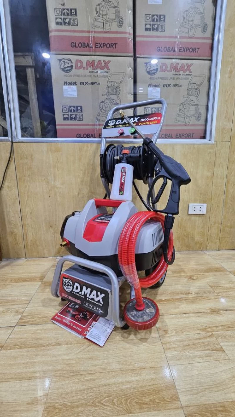 Máy phun xịt áp lực DMAX MX-188PLUS 3250W, RULO CUỘN DÂY - Ảnh 2