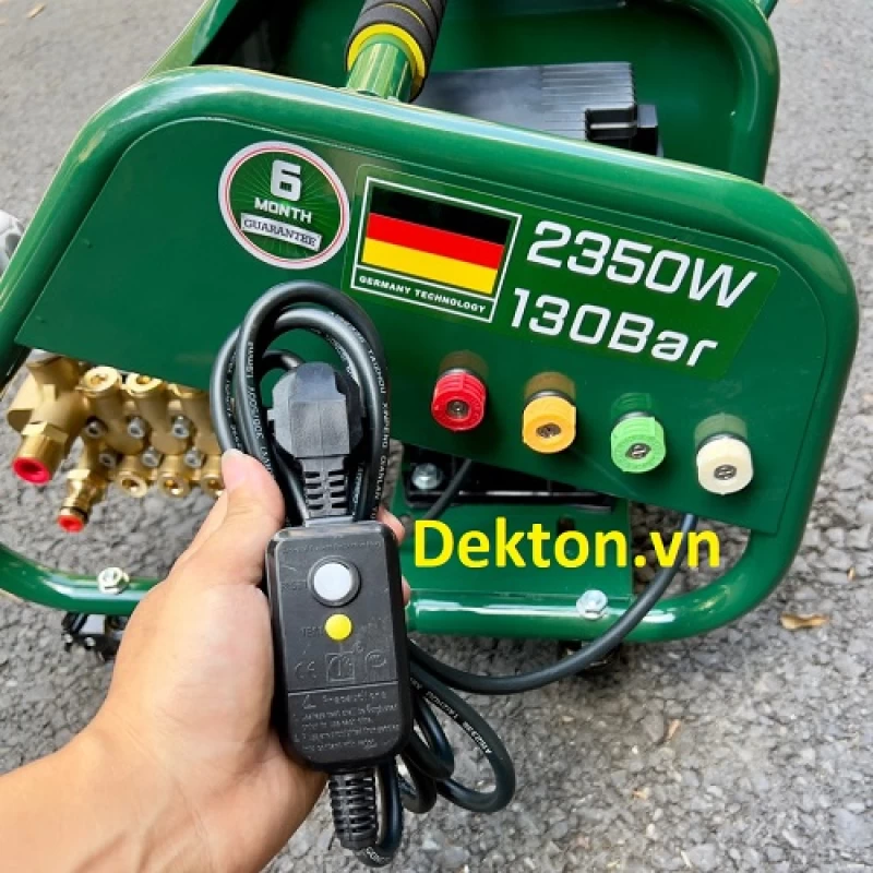 MÁY RỬA XE DEKTON 2350W CHỈNH ÁP DK-HPW2350 - Ảnh 2