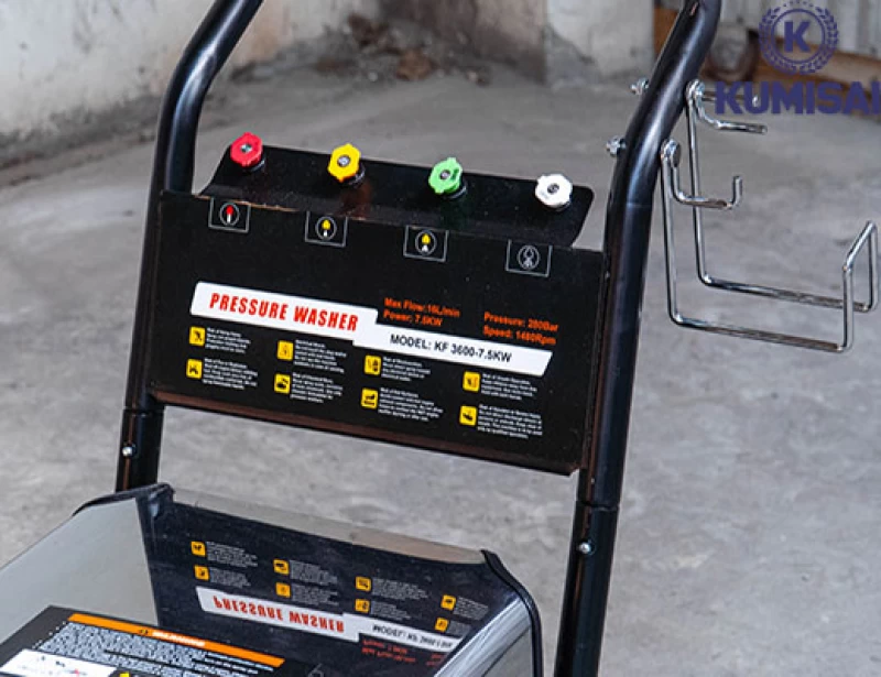Máy rửa xe ô tô áp lực cao Kungfu KF 3600-7.5KW - Ảnh 5