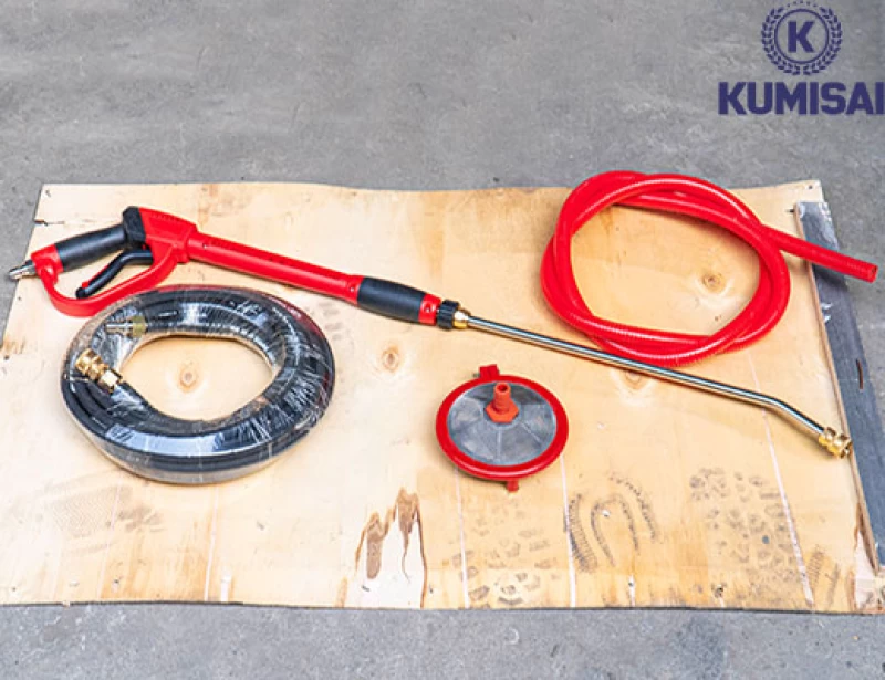 Máy rửa xe ô tô áp lực cao Kungfu KF 3600-7.5KW - Ảnh 6