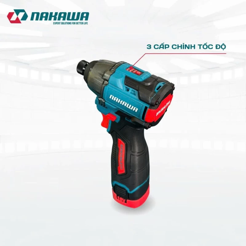 Máy siết vít pin NAKAWA NK-VD16/140PLUS - Ảnh 5