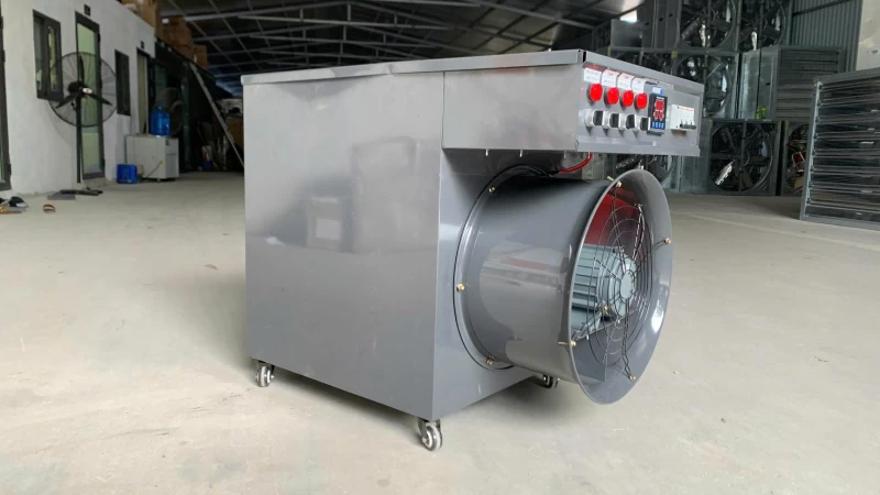 Máy sưởi công nghiệp 20KW dùng điện, diện tích sưởi 200m2 - Ảnh 6