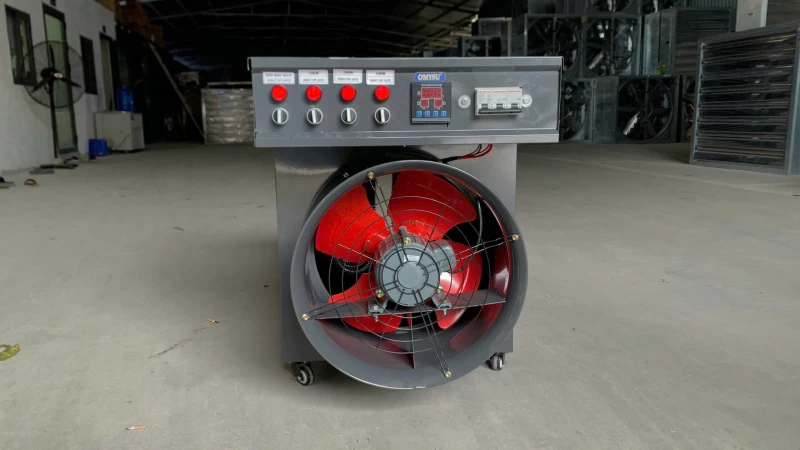Máy sưởi công nghiệp 30KW dùng điện, diện tích sưởi 300m2 - Ảnh 2