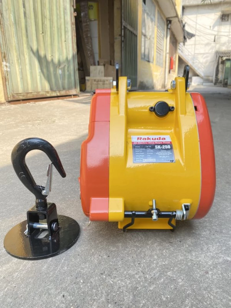 Máy Tời Điện Treo Mini Rakuda SK250-250Kg - Ảnh 2