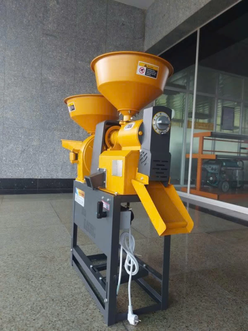 Máy Xát Nghiền Mini 2 Chức Năng Chạy Motor Không Sàng Sạn KHANGNONG-64920 - Ảnh 3