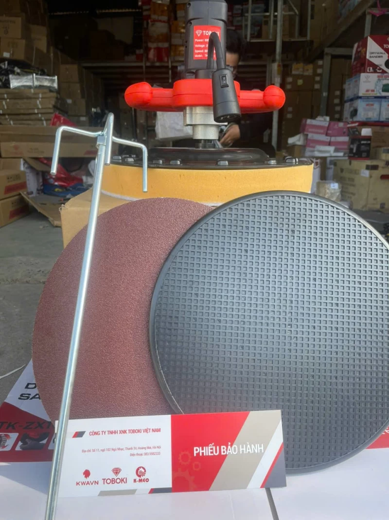 Máy Xoa Vữa Có Đèn 1600W Toboki TK-ZX1600 - Ảnh 2