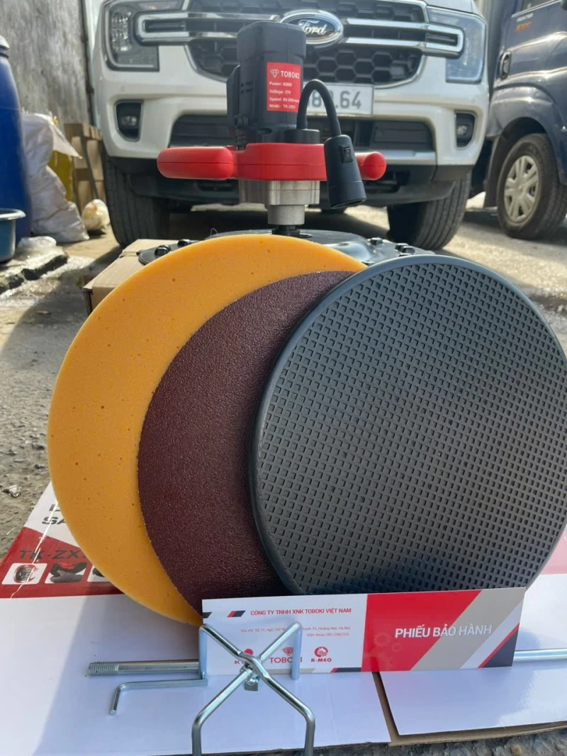 Máy Xoa Vữa Có Đèn 1600W Toboki TK-ZX1600 - Ảnh 5